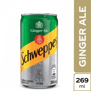 Gaseosa Ginger Schweppes Lata 269 ml