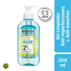 Gel Limpiador Garnier Purificante Anti Imperfecciones x 200 ml