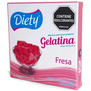Gelatina Diety x 13 g Fresa