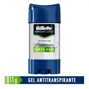 Gillette Clear Gel Power Rush Antitranspirante 113 g