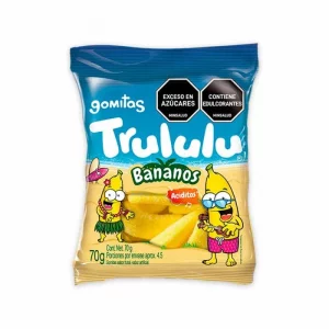 Gomas Trululu Bananos x 70 g