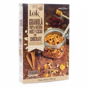 Granola Lok Nibs De Cacao Con Chocolate x 350 g