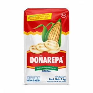 Harina De Maíz Blanco Doñarepa 1000 g