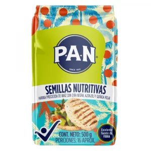 Harina Pan Maiz Semillas Nutritivas x 500 g