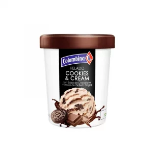 Helado Colombina Cookies & Cream