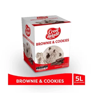 Helado Crem Helado Brownie & Cookies x 5 Litros
