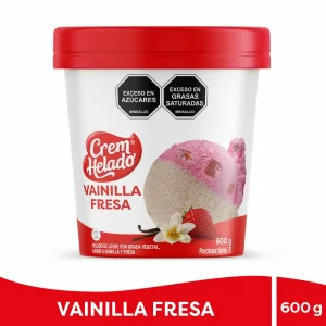 Helado Cremy x 600 g Vainilla Fresa