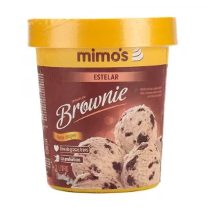 Helado Mimos Brownie 1 Litro/630 g