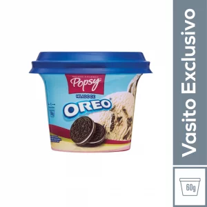 Helado Popsy Vasito Oreo 60 g