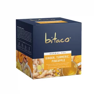Infusion Bitaco Herbal Ginger, Turmmeric, Pinapple x 10 und