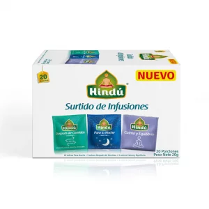 Infusion Hindu Himalaya Surtido De Infusiones x 20 und