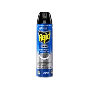 Insecticida Raid Doble Accion Spray 285 ml