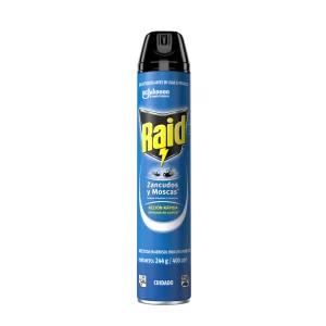 Insecticida Raid Voladores Spray 400 ml