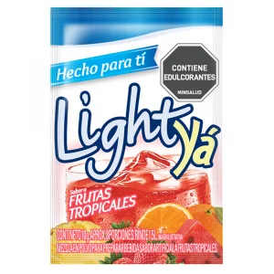 Instantaneo Light Ya Frutas 1.5 Litros Sobre 10 g