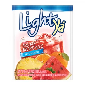 Instántaneo Light Ya Frutas Tropicales 10 g - Rinde 1 Litro