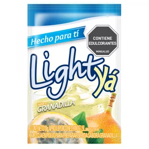 Instantaneo Light Ya granadilla 1.5 Litros Sobre 10 g