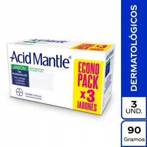 Jabón Acid Mantle 3X90 g Pack