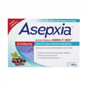 Jabon Asepxia 100 g Exfoliante