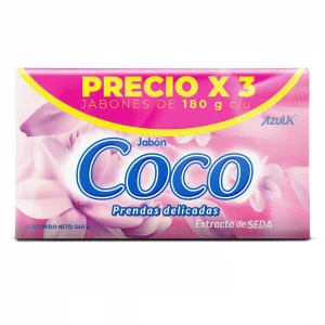 Jabón Coco Azul K 3X180 g Prendas Delicadas
