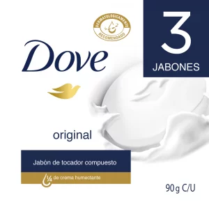 Jabón Dove 3X90 g Blanco Precio Especial