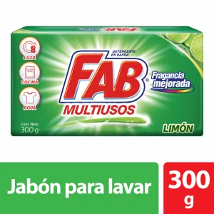 Jabón Fab Limón Barra 300 g