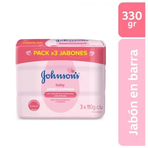 Jabón Johnson Baby 3X110 g Humectante