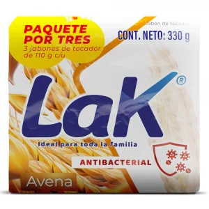 Jabón Lak Protege x 3 und x 110 g Avena x 330 g