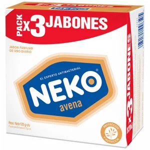 Jabón Neko Avena x3 und - 125 g