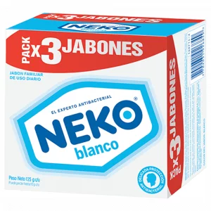 Jabón Neko Blanco x3 und - 125 g