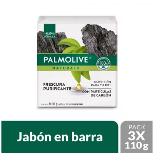 Jabón Palmolive Charcoal 3 x 110 g
