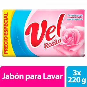 Jabón Vel Rosita x3 - 220 g