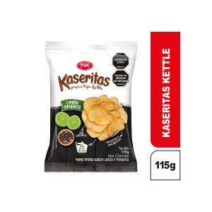 Kaseritas Kettle Yupi Limon Pimienta  x 115  g