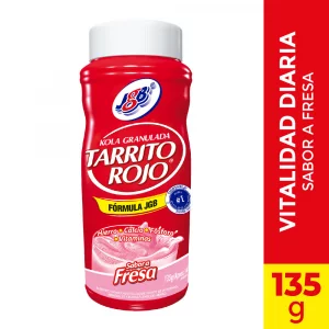 Kola Granulada Tarrito Rojo Fresa 135 g
