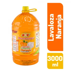Lavaloza Líquido Mercacentro Naranja x 3000 ml