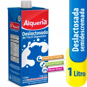 Leche Alquería Tetra Pack Deslactosada 1000 ml