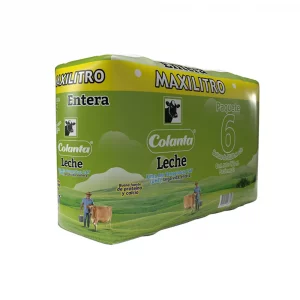 Leche Colanta Larga Vida Entera 6 und x 1100 ml