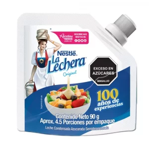Leche Condensada La Lechera x 90 g Doy Pack