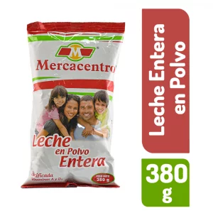 Leche Mercacentro Entera 380 g Polvo