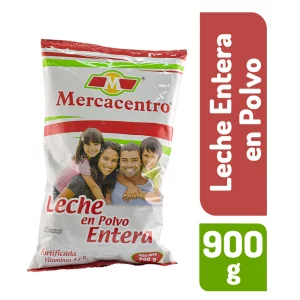 Leche Mercacentro Entera 900 g Polvo