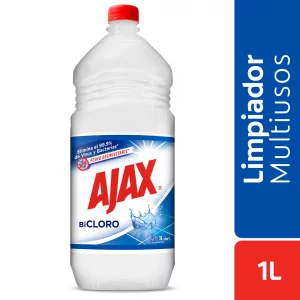 Limpia Pisos Ajax BiCloro Poder Desinfectante 1 L