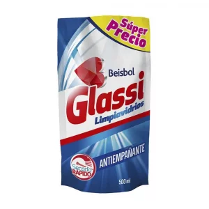 Limpiavidrios Glassi Antiempañante Doypack x 1000 ml