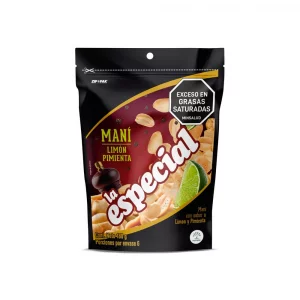 Maní La Especial Cervecero Limón-Pimienta 180 g
