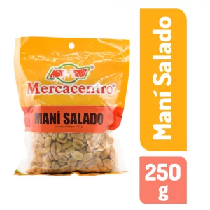 Mani Mercacentro 250 g Salado