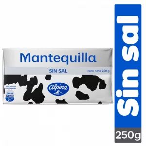 Mantequilla Alpina Sin Sal 250 g
