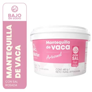 Mantequilla San Martin Artesanal Sal Del Himalaya x 480 g