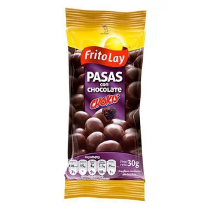 Mezcla Deluxe Fritolay Pasas-Chocolate 30 g