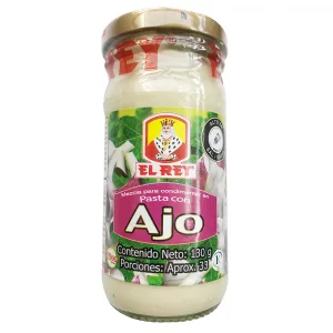 Mezcla El Rey En Pasta Para Condimentar Con Ajo Frasco x 130