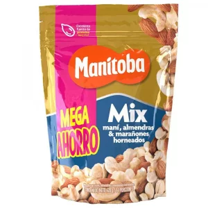 Mix Manitoba Mani Almendras Marañon x 420 g