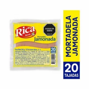 Mortadela Rica Jamonada x 345 g