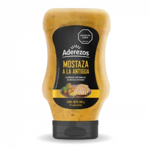 Mostaza Aderezos  A La Antigua x 350g